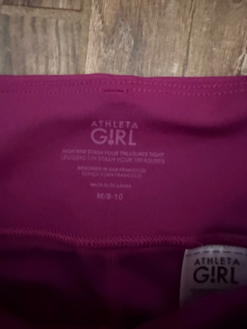 Athleta Girl High Rise Stash Your Treasures Legging - Picture 3 of 4